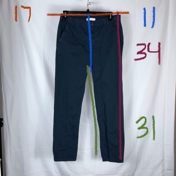 Everlane Pants Performance Chino Slim Fit 4-Way Stretch Business Causal Trousers - Picture 6 of 13